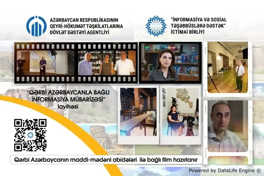Qərbi Azərbaycanın maddi-mədəni abidələri ilə bağlı film hazırlanır VİDEO